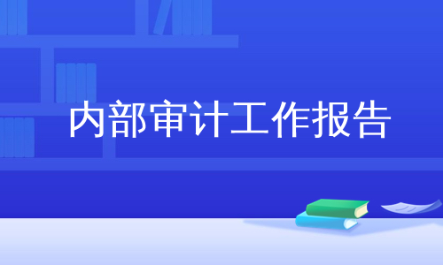 内部审计工作报告