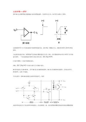 运放参数