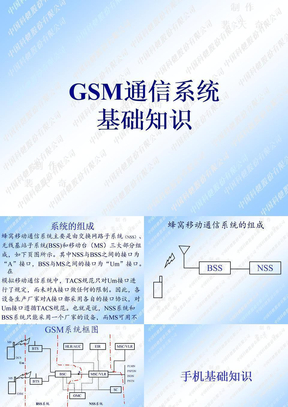 GSM通信系统