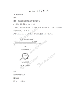 maidas14-特征值分析