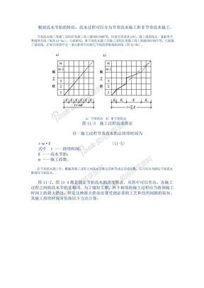 节奏流水施工