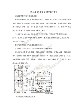 数码分段开关道理图[指南]