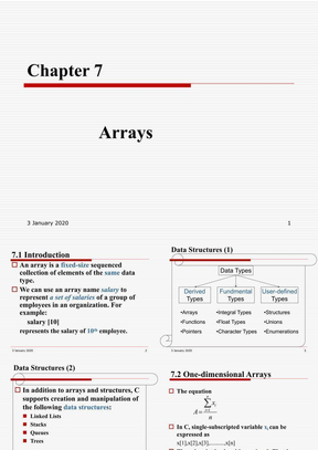 C语言chapter7东北大学李丹程