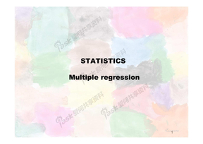 9 regression multiple