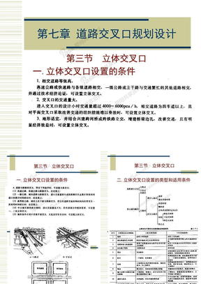 第七章 城市道路交叉口规划设计3