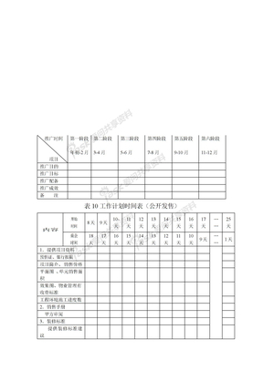 销售计划表LXNBEDCT格