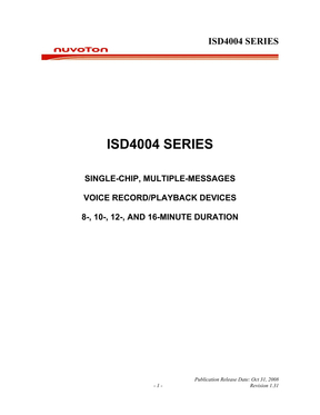 ISD4004