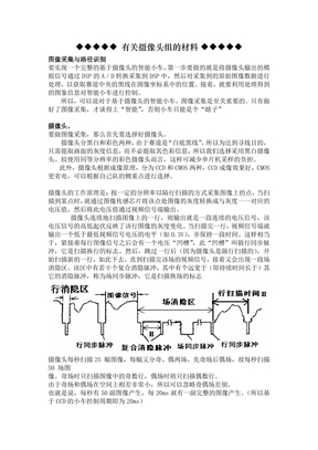 摄像头信号传输与识别