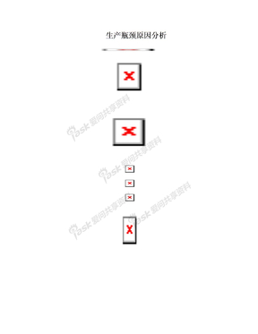生产瓶颈原因分析