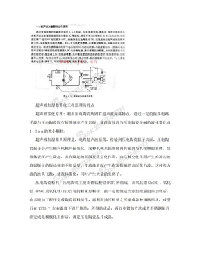 超声波加湿器工作原理