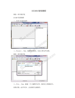 ICCAVR使用教程