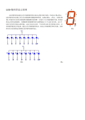 LED数码管串行显示原理