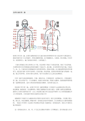 怎样打通任督二脉