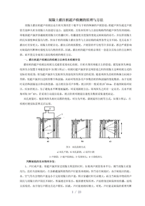 灌注桩超声波检测