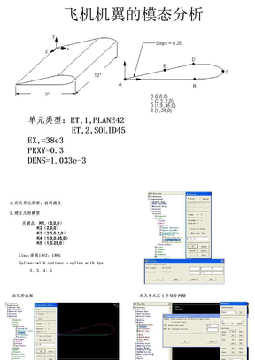 ansys飞机机翼的模态分析