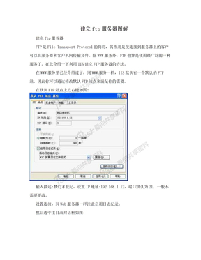 建立ftp服务器图解