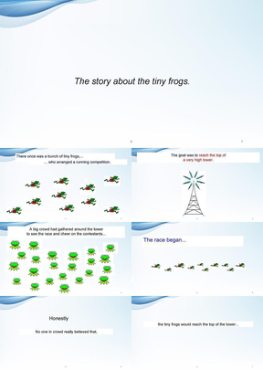 小青蛙的故事英文版