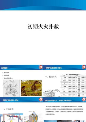 初期火灾处置ppt课件