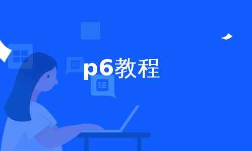 p6教程