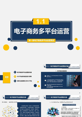 电子商务多平台运营与实践-PPT1