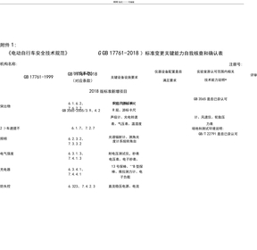 电动自行车安全技术规范GB17762018