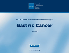 2010NCCN指南--胃癌