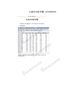 主成分分析步骤_1834088492