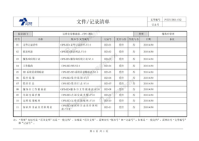 OPS-HD-文件记录清单-V1