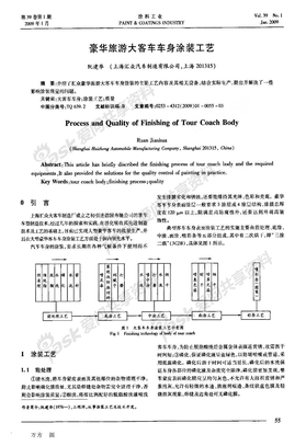 豪华旅游大客车车身涂装工艺