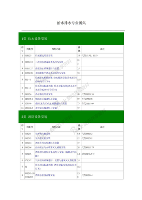 给排水专业图集