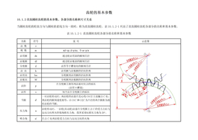 齿轮基本参数