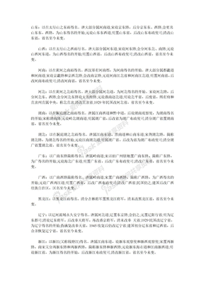 中国各省的由来