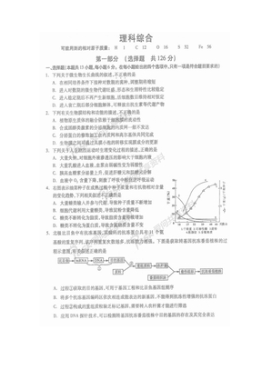 2011年四川真题2011年四川高考理综