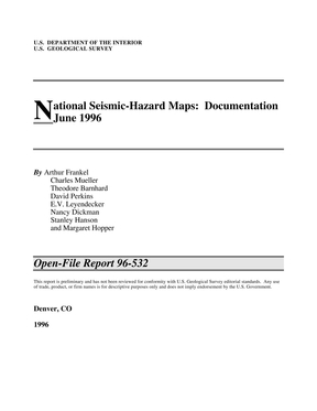 美国1996版地震区划图工作报告