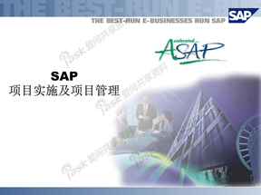 SAP 项目实施及项目管理