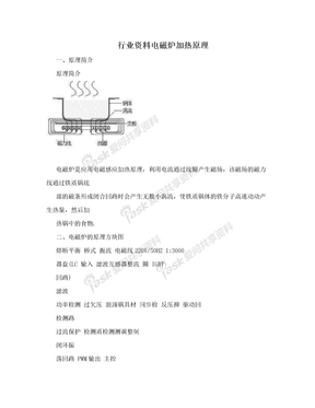 行业资料电磁炉加热原理