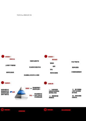 毕业作品ppt模板免费下载