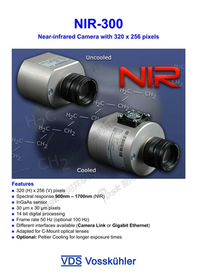 CCD 参数  NIR-300