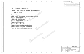 LPC3250_核心板原理图