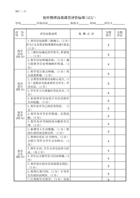 教师教学评价量表05