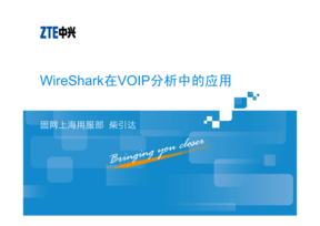 使用WireShark进行VOIP分析