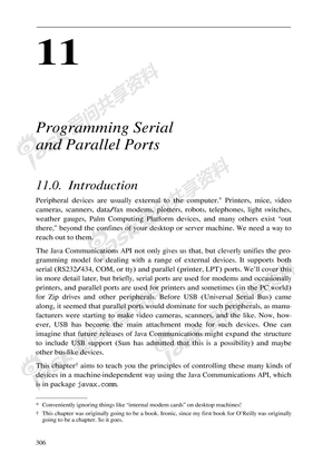 Programming Serial and Parallel Ports
