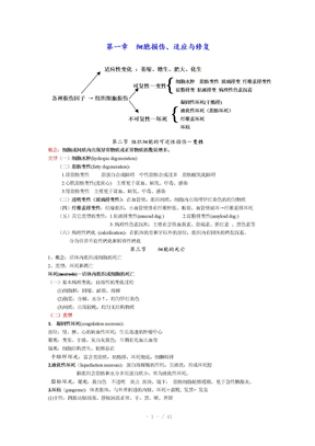 病理重点总结