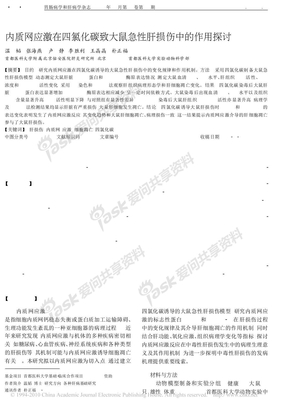 内质网应激在四氯化碳致大鼠急性肝损伤中的作用探讨