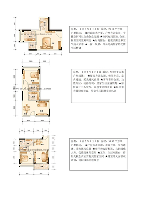 42个户型带图点评(19页)