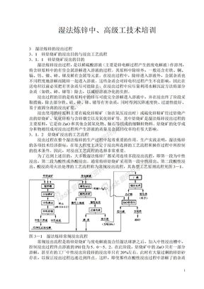 湿法炼锌技术培训