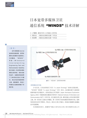 日本宽带多媒体卫星通信系统_WINDS_技术详解