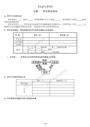 哲学与生活原理