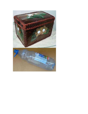 废物利用图文教程：饮料瓶做漂亮收纳盒
