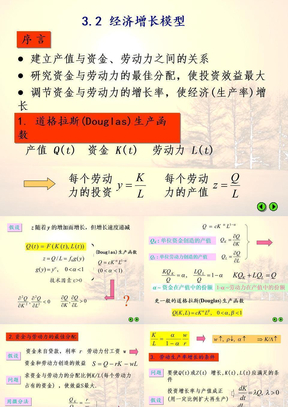 经济增长模型